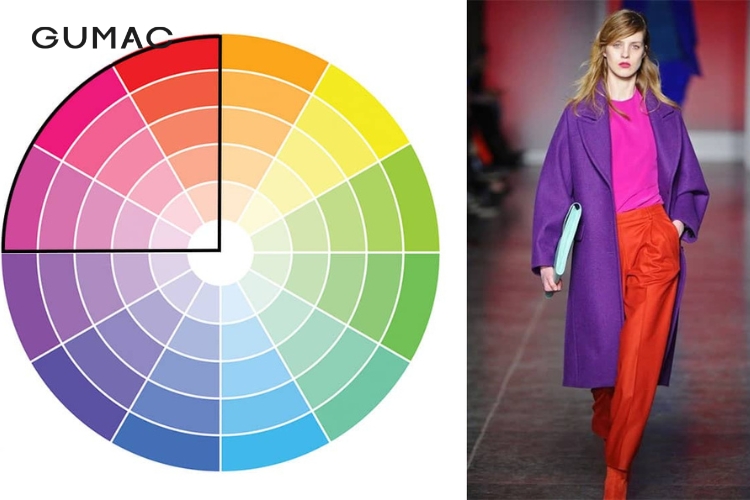 Mix áo nữ theo màu sắc tiêu chuẩn